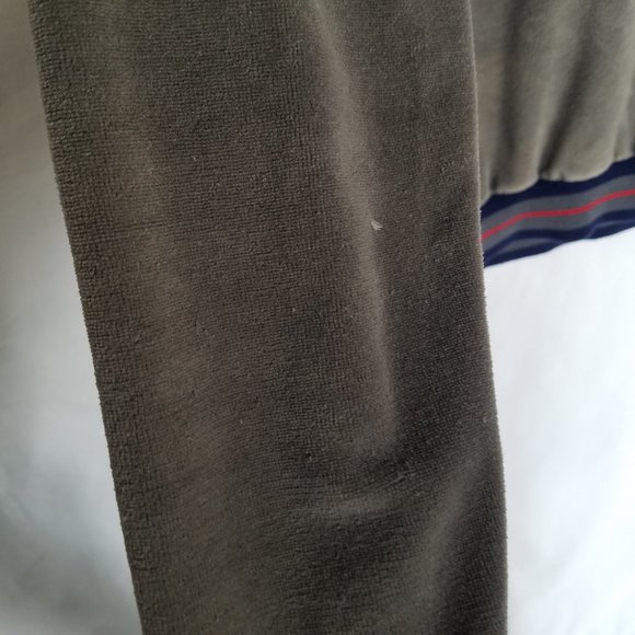 Vintage | Campus Velour V Neck Pullover - Picture 6 of 14